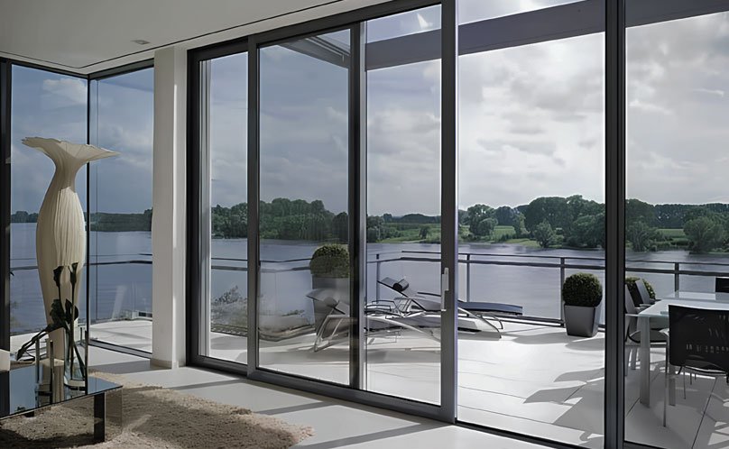 Minimalist Thermal Break Sliding Window